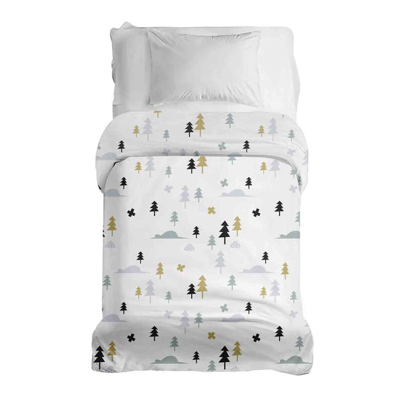 Coperte terapeutiche con rivestimento in cotone foresta grigia
