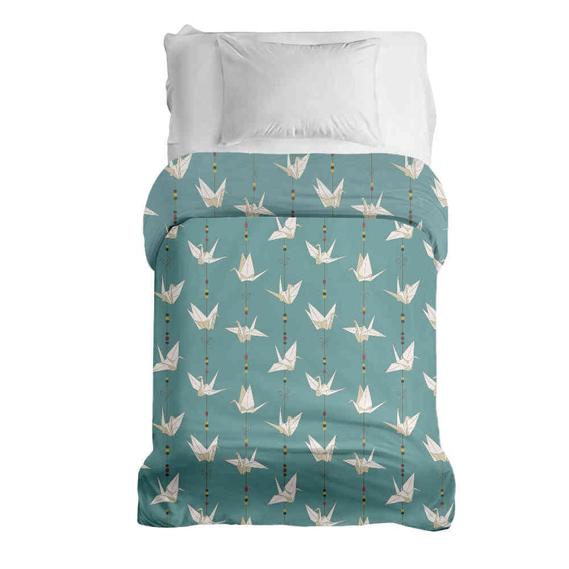 Coperte terapeutiche biancheria da letto copertura origami cigno