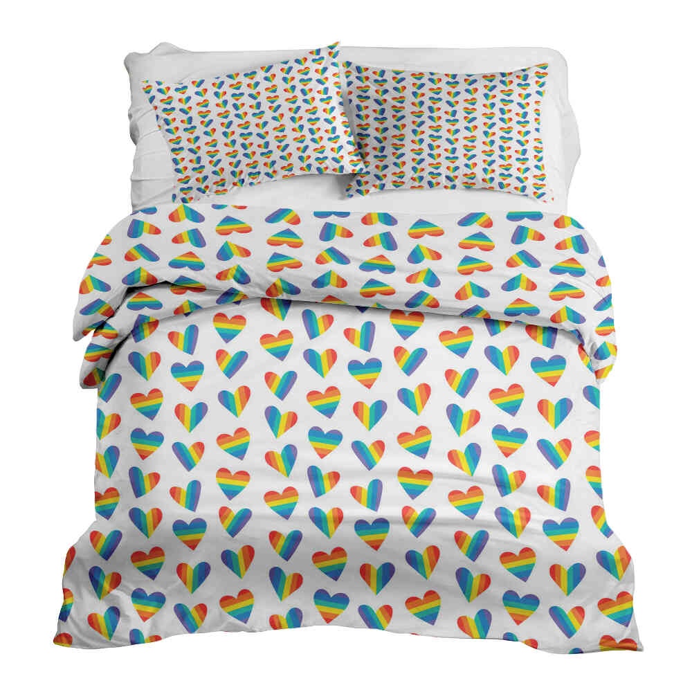 Therapy blankets bedding set LOVE IS LOVE