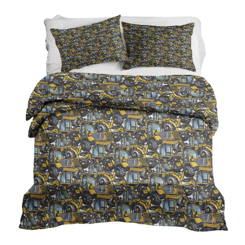 Set di biancheria da letto con coperta terapeutica Trattore