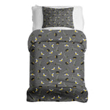 Therapy blanket bedding set, grey, magic hat.
