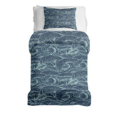 Therapy blankets bedding set waves in the sea