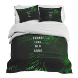Therapy Blanket Bedding Set Green Looks Like