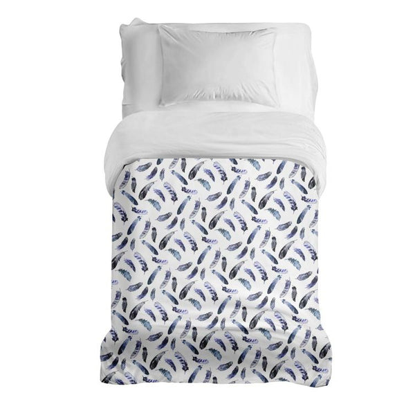 Therapy blankets with cotton cover and feathers