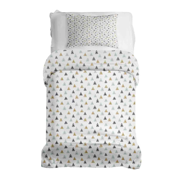 Set di biancheria da letto con coperte terapeutiche e piccoli triangoli