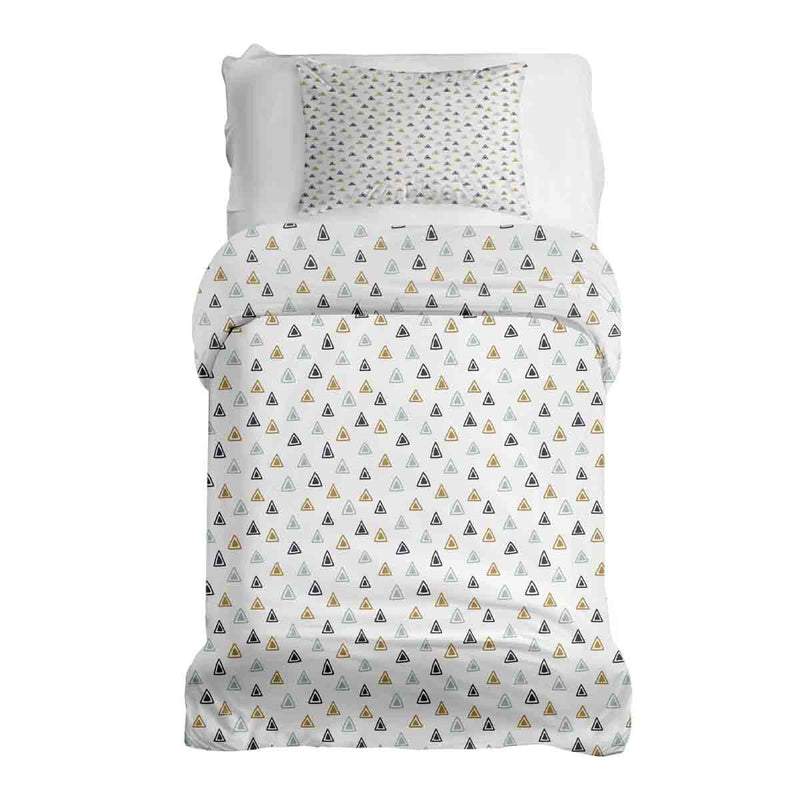 Set di biancheria da letto con coperte terapeutiche e piccoli triangoli