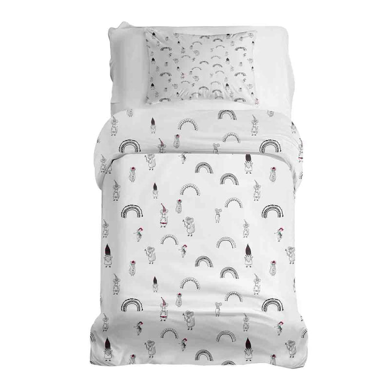 Juego de ropa de cama con mantas terapéuticas y ratones
