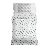 Set di biancheria da letto con coperte terapeutiche e rametti di vischio
