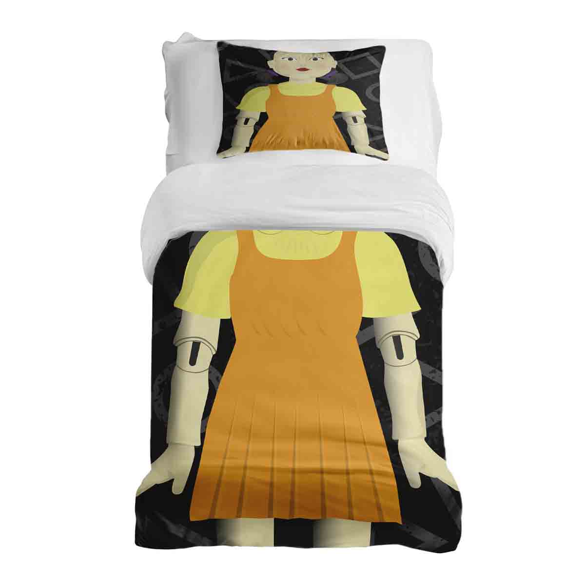 Therapiedecken beddengoed set rood licht, groen licht