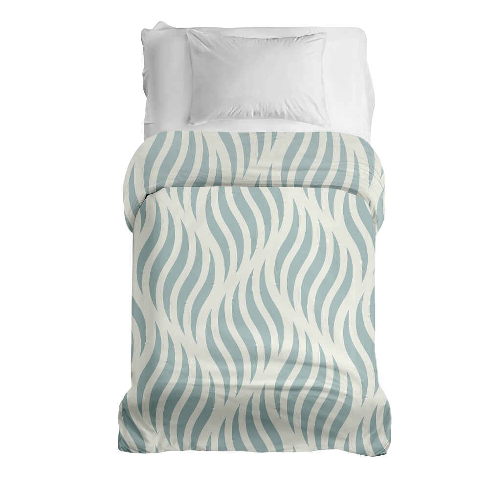 Coperta terapeutica originale - Rivestimento in cotone onde astratte