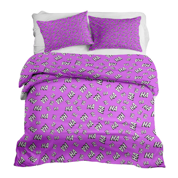 Therapy blankets bedding set Ha Ha Ha