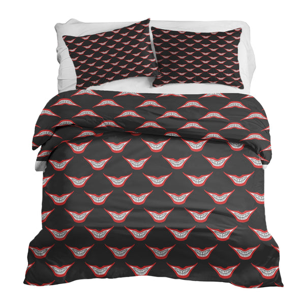 Therapy blankets bedding set smiling mouth