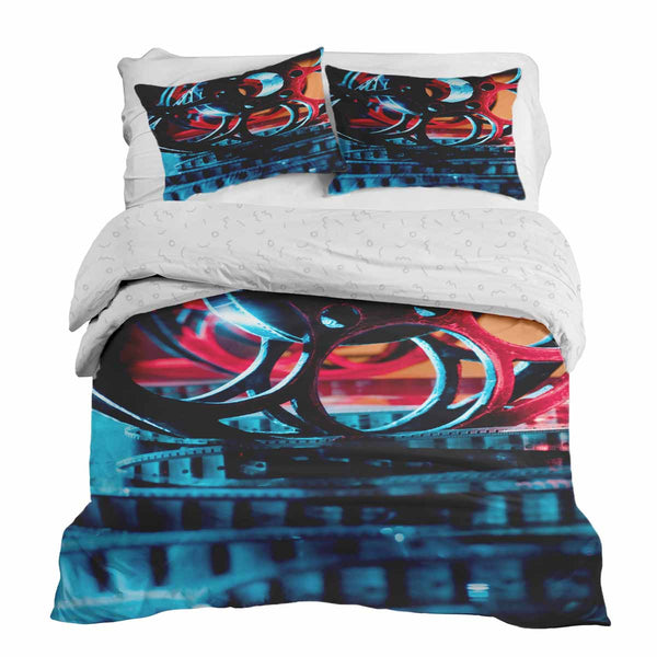 Set de ropa de cama con reloj de mecanismo para mantas terapéuticas