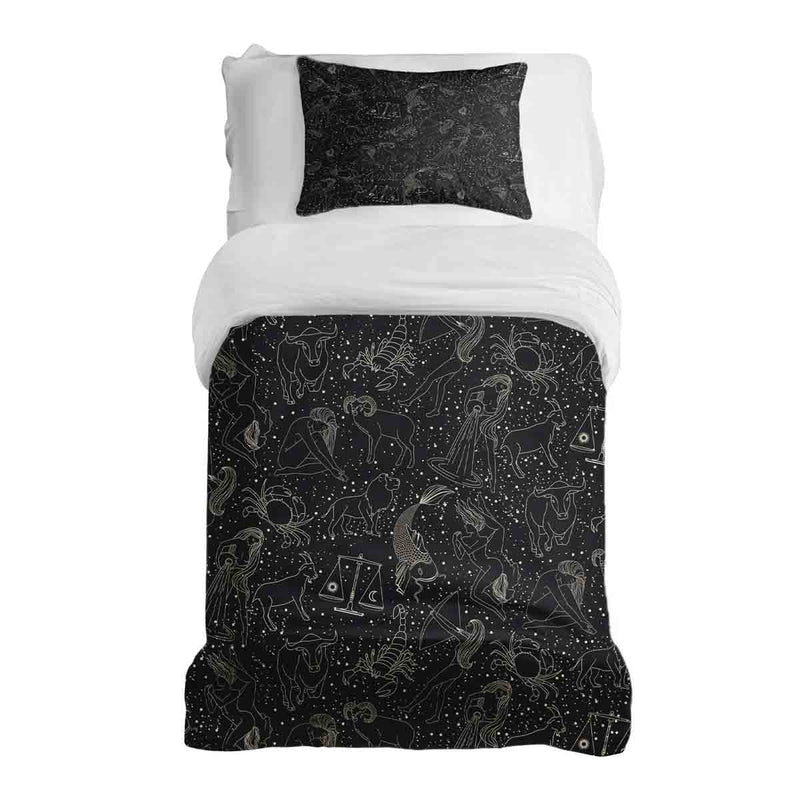 Coperta terapeutica Set biancheria da letto Nero Oroscopo