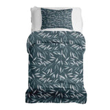 Therapiedekens beddengoedset met blauwe takken
