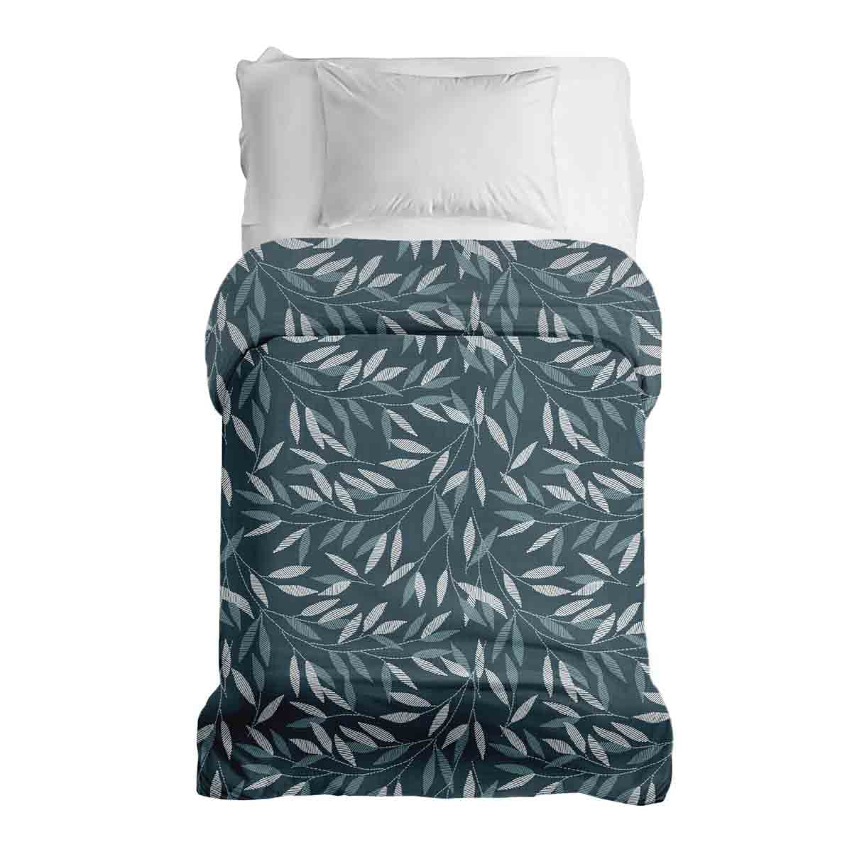 Originele therapiedeken - katoenen hoes met blauwe takken