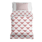 Therapy blanket bedding set white joker