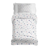 Therapy blankets bedding set white with stars