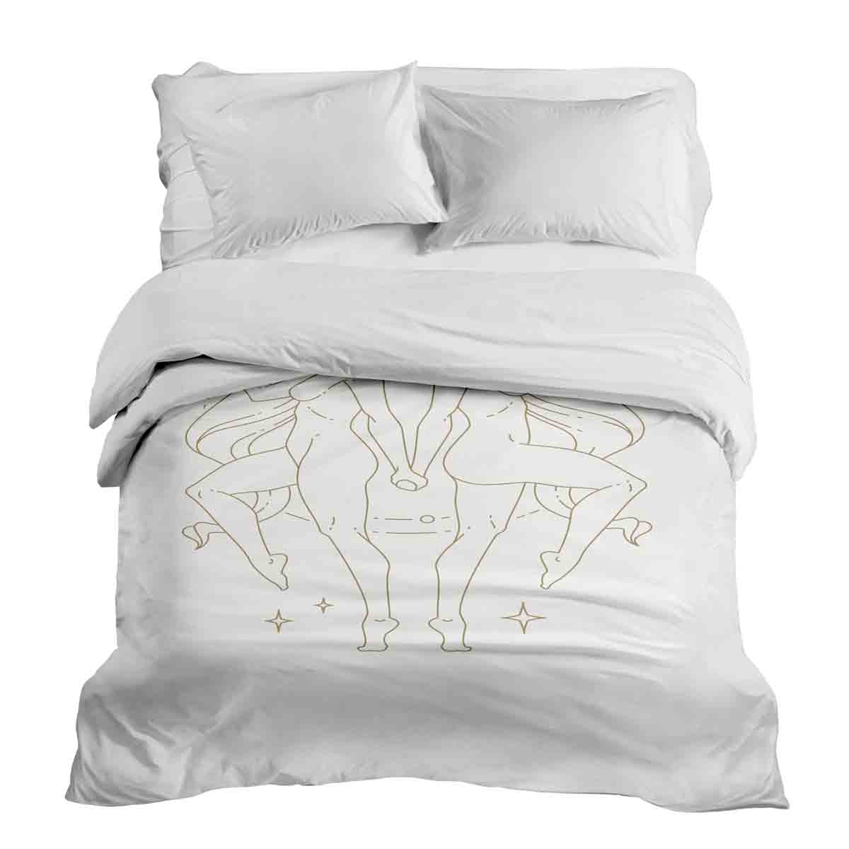 Original therapy blanket - cotton cover constellation Gemini