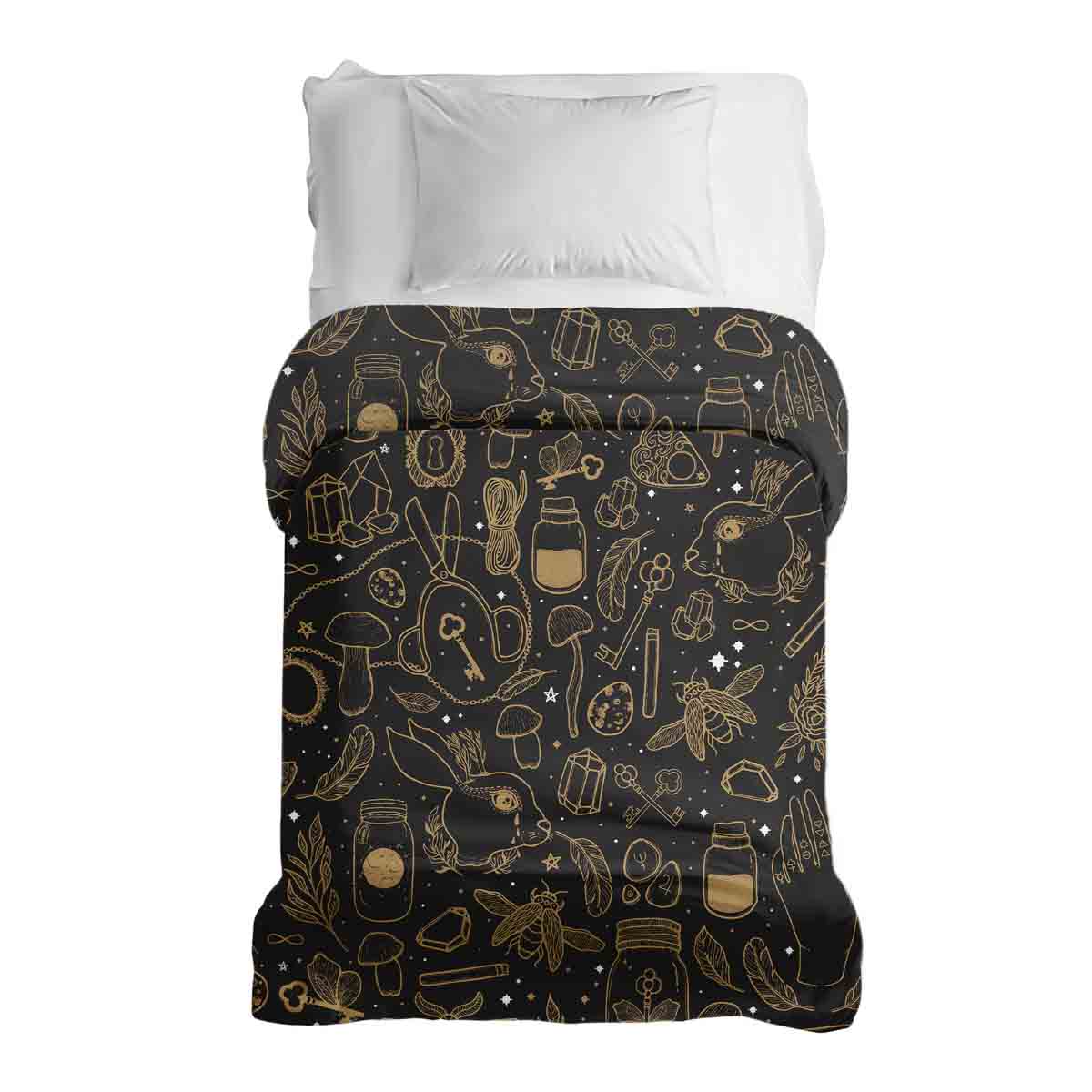 Coperta terapeutica originale - Rivestimento in cotone nero Zauber