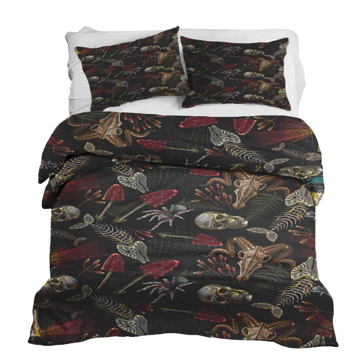 Therapy blankets bedding set Halloween skeleton