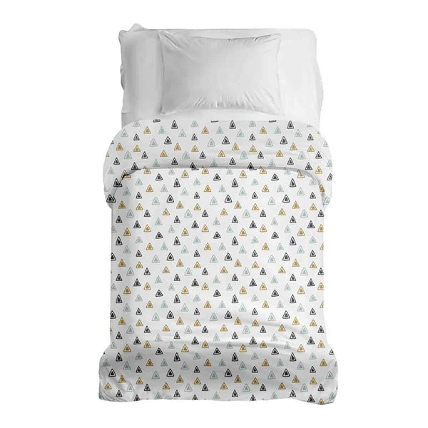 Coperte terapeutiche con rivestimento in cotone con piccoli triangoli