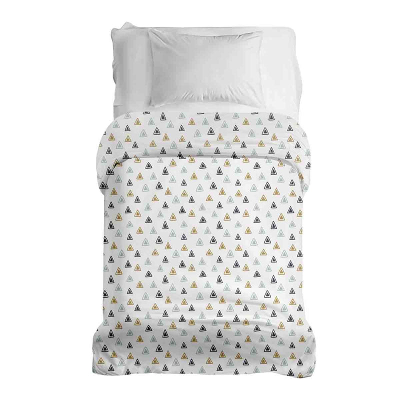 Coperte terapeutiche con rivestimento in cotone con piccoli triangoli