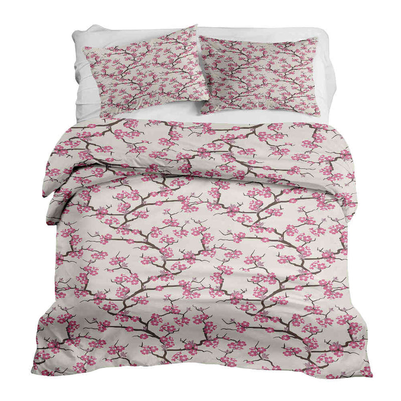 Therapy blanket bedding set Japanese cherry blossom