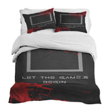 Set copripiumino coperta terapeutica nero Let's Play
