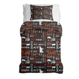 Set di biancheria da letto con coperta terapeutica Meat Lover