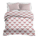 Therapy blanket bedding set white joker