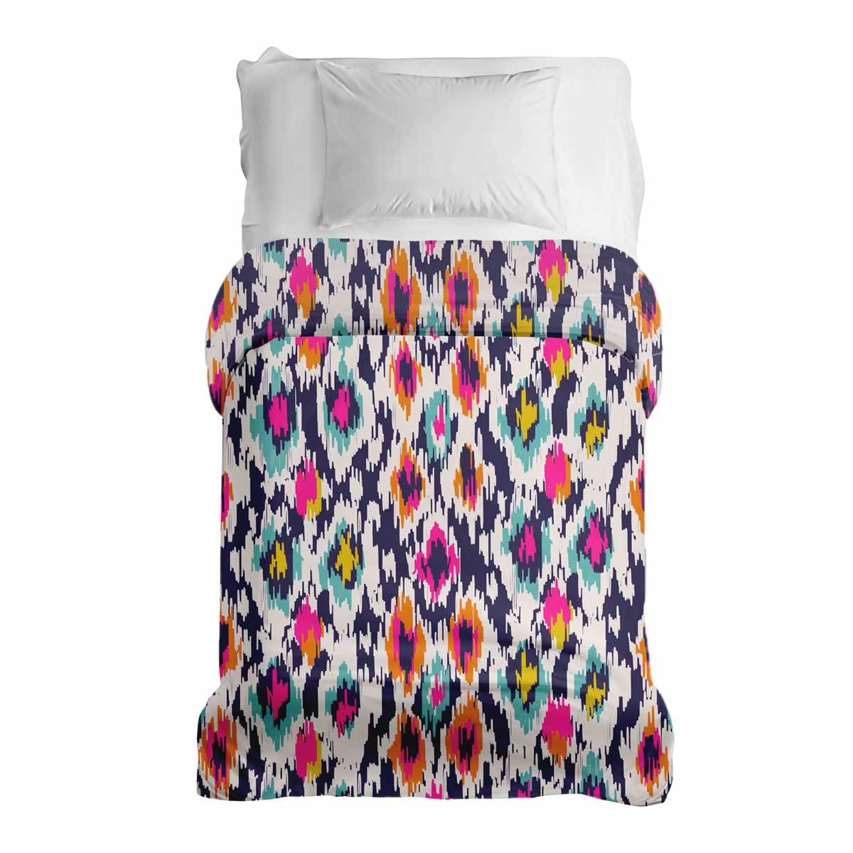 Original therapy blanket - cotton cover colorful with leopard print