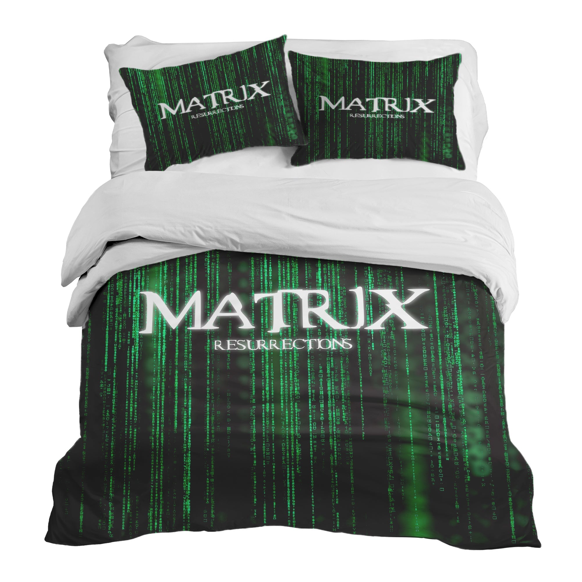 Therapy blankets bedding set Matrix in green