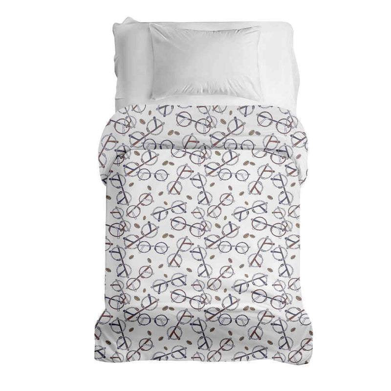 Coperte terapeutiche con rivestimento in cotone con gli occhiali di Harry