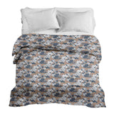 Coperte terapeutiche con rivestimento in cotone con fiori