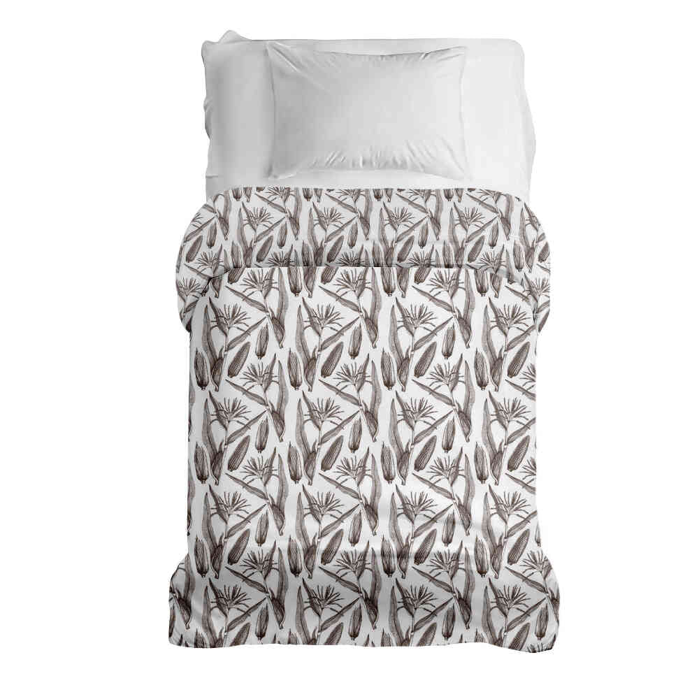 Coperta terapeutica originale - Rivestimento in cotone bianco con mais