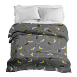 Coperte terapeutiche con rivestimento in cotone grigio Zauberhut