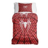 Set de ropa de cama con manta terapéutica Spiderman araña