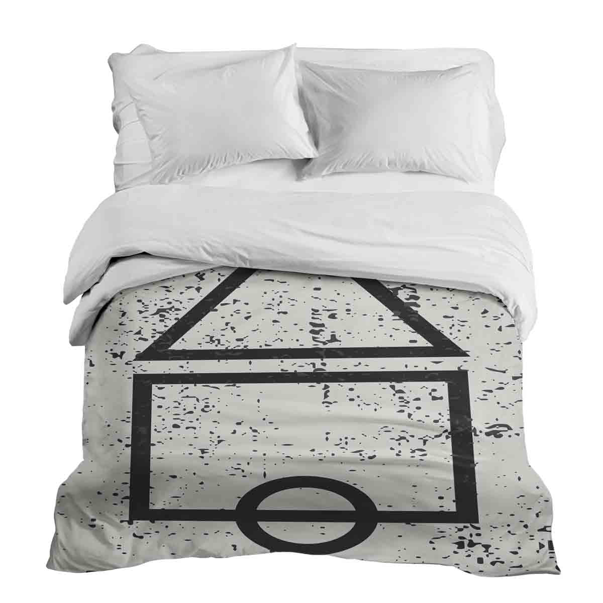 Coperta terapeutica originale - Rivestimento in cotone bianco forme Dalgona