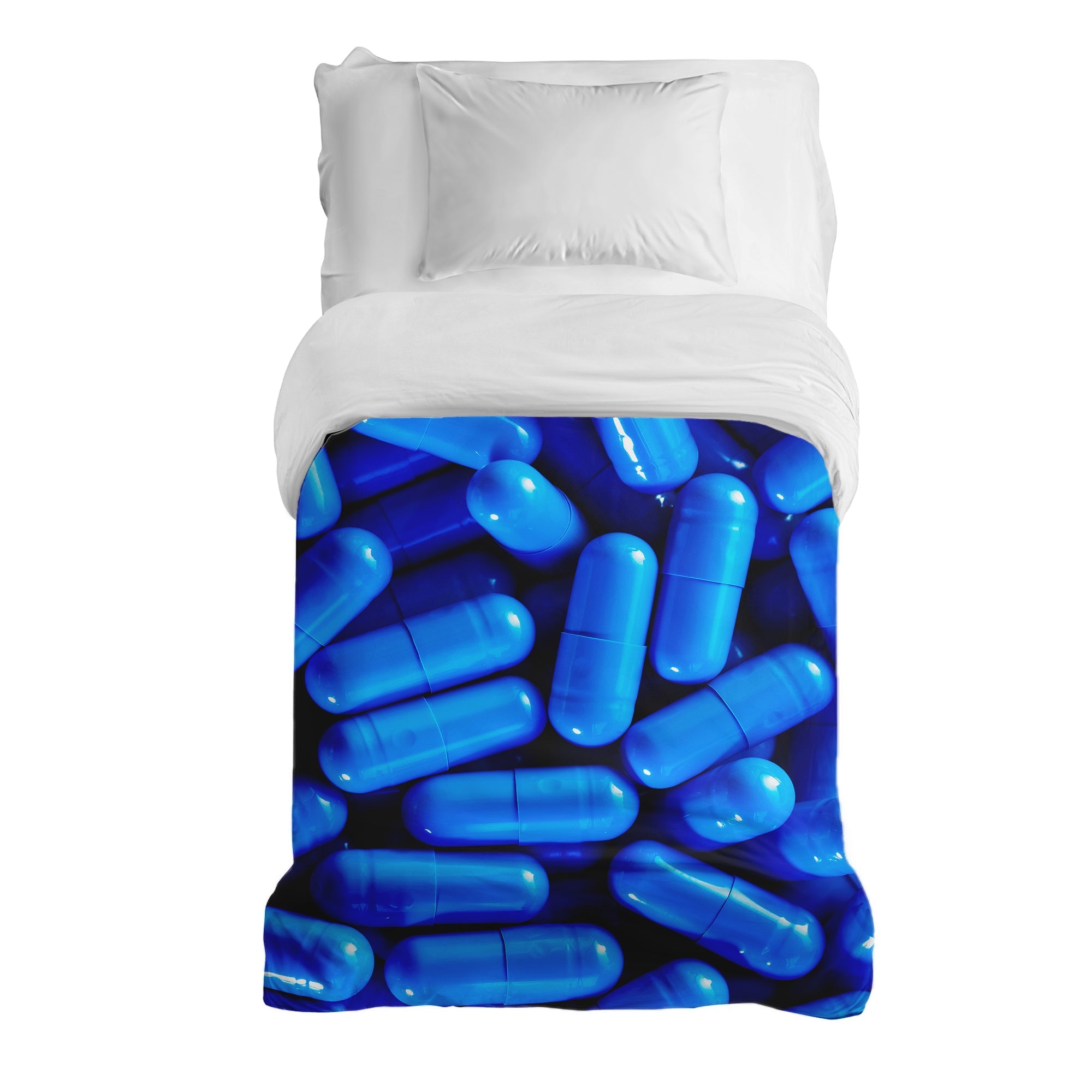 Original therapy blanket - cotton cover blue tablets