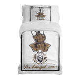 Set di biancheria da letto con coperta terapeutica The Hanged Man