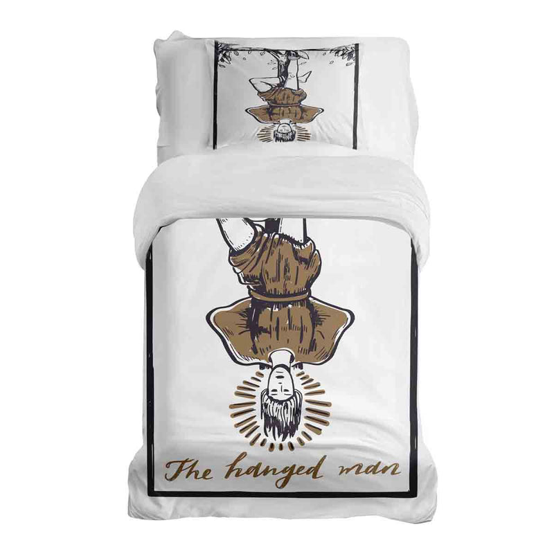 Set di biancheria da letto con coperta terapeutica The Hanged Man