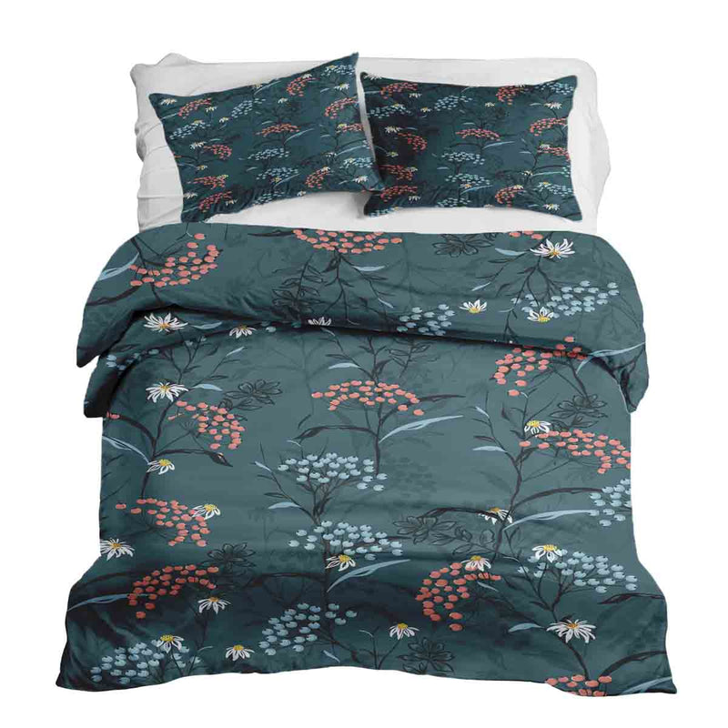 Therapy blanket bedding set spring flowers