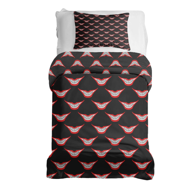 Therapy blankets bedding set smiling mouth