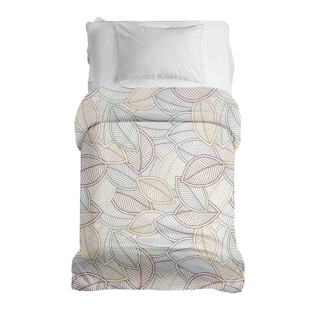 Original therapy blanket - cotton cover colorful palm leaves