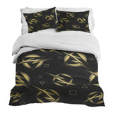 Therapy blankets bedding set yellow lightning bolt