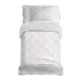 Therapy blanket and bedding set with orange dots.