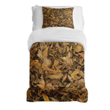 Therapy blankets bedding set leaf pattern