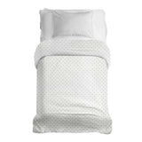 Set di biancheria da letto con coperte terapeutiche e piccoli rombi