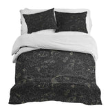 Coperta terapeutica Set biancheria da letto Nero Oroscopo